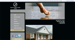 Desktop Screenshot of footankledr.com
